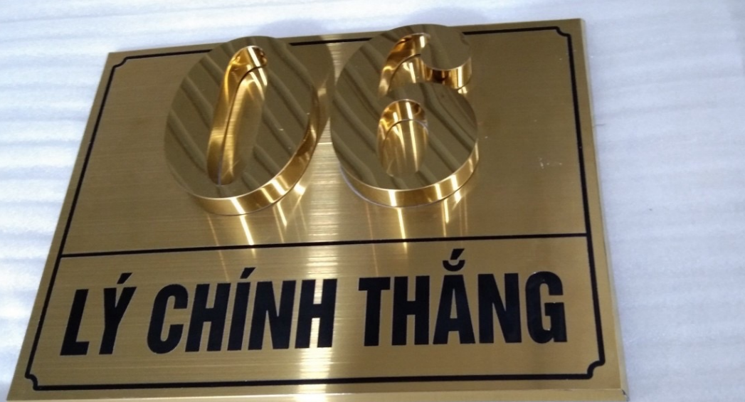 Chữ inox bền có khả năng chống oxy hóa cao