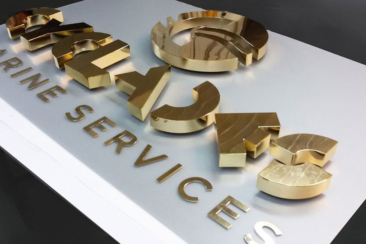 Báo giá chữ inox