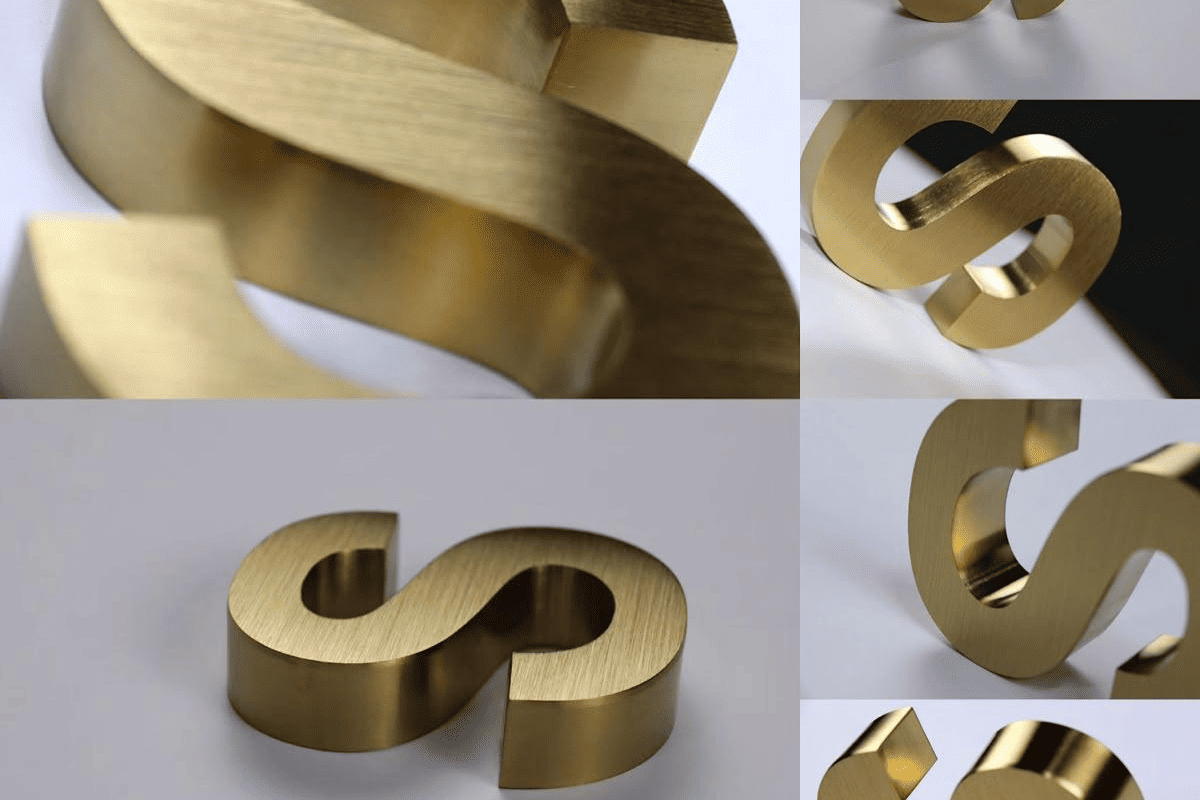 Kiến Trẻ - Đơn vị thi công chữ inox mạ đồng giá rẻ chất lượng